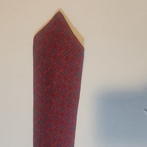 Red Calvin Klein tie